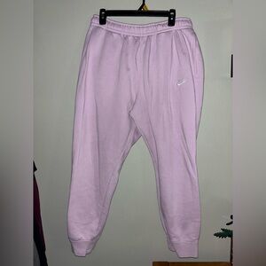 Nike Purple Sweatpants Relaxed Fit Joggers